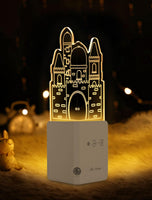 1 x Brand New Nice Dream Castle Night Light for Kids, Stick on Motion Sensor Lamp for Baby Bedroom Decor, Kitchen, Hallway, Stairs, Living Room, Christmas Gifts for Girls Boys - RRP €19.2