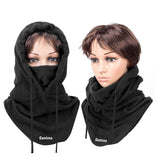 7 x Brand New Samione Balaclava Multifunction Hat Mask for Winter Cold Weather Outdoor Skiing Motorcycle Mountain Camping Hiking Balaclava Balaclava, Black - RRP €123.13