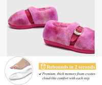 1 x Brand New KuaiLu Comfortable Memory Foam Women s Orthopedic Slippers Winter Warm Fur Slippers with Arch Lightweight Non-Slip Indoor Outdoor Size 42 Pink - RRP €51.6