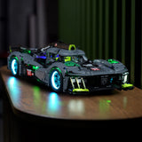 1 x RAW Customer Returns Remote Control Light Kit Compatible with Lego Technic Peugeot 9X8 24H Le Mans Hybrid Hypercar 42156 Racing Car Kit No Model , Led Lighting Set for Le Mans Hybrid Hypercar - RRP €74.98