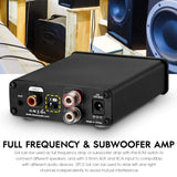 1 x RAW Customer Returns Mini Subwoofer Full Frequency Mono Channel Power Amplifier Mono Power Amplifier Subwoofer Amplifier - RRP €58.99