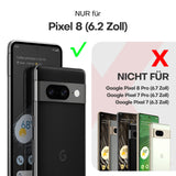 1 x RAW Customer Returns TAURI 5 in 1 for Google Pixel 8 Case, Mobile Phone Case for Google Pixel 8 Case, with 1 Mobile Phone Case 2 Pieces TPU Film 2 Pieces Camera Protection, Anti-Yellow Shockproof 360 Degree Protective Case - Black - RRP €19.99