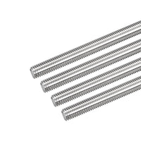 1 x RAW Customer Returns sourcing map 4pcs. Fully threaded rod M10 x 200mm 1.5mm thread pitch stainless steel 304 right hand thread rods rod bolt - RRP €18.14