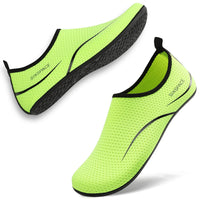 1 x RAW Customer Returns SWEETCOLD Bathing Shoes Women Men Water Shoes Quick Drying Aqua Shoes Beach Shoes Non-Slip Swimming Shoes Surf Shoes Barefoot Shoes for Beach Pool Yoga Green, 43 EU  - RRP €21.16