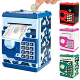 1 x RAW Customer Returns Pup Go ATM Electronic Money Box Safe for Kids, Funny Large ATM with Password, Safe Digital Piggy Bank, Christmas Birthday Children s Day Gifts for 3-12 Year Old Boys Blue  - RRP €25.99