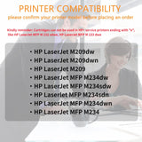 1 x RAW Customer Returns ZOOMTEC Compatible for HP 135A W1350A 135X W1350X Black Compatible Toner Cartridge for HP Laserjet M209 M209dw M209dwn MFP M234 M234dw M234dwn M234sdn M234sdw Printer 1x black with chip  - RRP €40.33