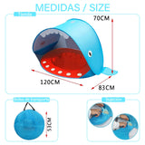 1 x RAW Customer Returns EVER GOODS - Baby Beach Tent, Pop-up Tents with Pool for Kids, Portable Folding Tent Anti UV 50 Sun Protection for Beach, Garden, Travel, Picnic, Camping, Outdoor Sports - RRP €29.88