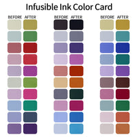 1 x RAW Customer Returns LUCKIGUCK Infusible Transfer Ink Sheets 30pcs set, Solid Color Pre-Printed Dyed Sublimation Paper 4.5 X 12 Iron on T-Shirt and Mug - RRP €23.86