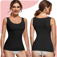 1 x RAW Customer Returns Gotoly Women s Compression Camisole Slimming Shaping Shirts Shapewear Vest Shapewear Lingerie Tummy Control T-shirts Seamless Underwear Shapewear Tank Top - RRP €24.99