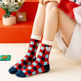 26 x Brand New Stovallas Christmas Socks 4 Pairs Women Socks with Gift Box Novelty Cute Animals Socks Cotton Warm Knit Winter Socks, Green White Red Black, One Size - RRP €717.6