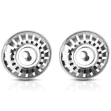 2 x RAW Customer Returns CZ Store -sink plug SET OF 2 LIFETIME WARRANTY -kitchen strainer 79 MM universal stainless steel plug-drain sink-strainer - RRP €13.24