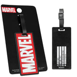 1 x RAW Customer Returns Marvel Luggage Tag for Air Travel Cruises, Luggage Tag with Address Name - Travel Accessories Red Marvel  - RRP €13.1