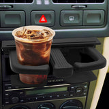 1 x RAW Customer Returns Geloo 1J0858601 8P0 885 995B Front Dashboard Car Cup Holder Plastic Car Dashboard Cup Holder Slide for Jetta Bora for Golf 4 MKV A3 S3 A4 A6 Q5 Black - RRP €27.99