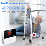 1 x RAW Customer Returns Chatthen Elderly Lifesaver, Tuya WIFI Button, Home Alarm, 1 Receiver and 1 SOS Button Only Supports 2.4GHz Wi-Fi Suitable for the Elderly, Sick, Disabled, Children - RRP €39.34