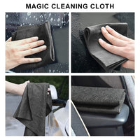 4 x Brand New Microfiber Cloths, Thickened Magic Cleaning Cloth, 5 Pack Streak-Free Miracle Cleaning Cloths Reusable All-Purpose Microfiber Towels for Kitchens, GlassReusable, 20 30 cm - RRP €81.6