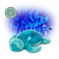 1 x RAW Customer Returns Cloud b Soothing Night Light Ocean Projector with 2 Melodies and 2 White Noises Adjustable Brightness Auto Shutoff Scream Sensor Tranquil Turtle - Aqua Rechargeable  - RRP €59.9