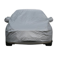 1 x RAW Customer Returns Sipobuy Universal Car Cover, Completely Waterproof, Anti-Scratch, Durable, Lined, in Breathable Cotton, Very Resistant - RRP €23.98