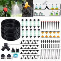 1 x RAW Customer Returns COKDEN Garden Irrigation System 147 PCS Automatic Drip Irrigation Kit with 40M Hose Automatic Watering Kit for Garden Greenhouse Lawn Plants - RRP €27.49