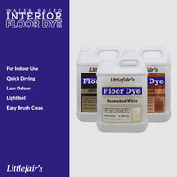 1 x RAW Customer Returns Littlefair s Water Based Floor Dye 2.5ltr, Seawashed White  - RRP €55.95