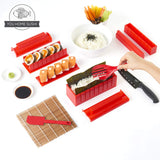 1 x RAW Customer Returns Aya Sushi Maker Kit Sushi Maker Red Complete with Sushi Knife and Exclusive Video Tutorials 11 Piece DIY Sushi Set - Easy and Fun for Beginners - Sushi Roll Maker- Maki Roll Sushi Roller - RRP €24.95