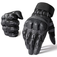 1 x RAW Customer Returns WTACTFUL Motorcycle Gloves Men, Summer Touchscreen Motorcycle Gloves for MTB, Motorcycle Racing, Motorcross, Tactical Gloves, Cycling Gloves Black M - RRP €27.92