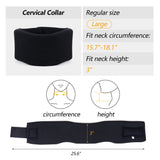 1 x RAW Customer Returns Universal Soft Foam Cervical Collar, Adjustable Neck Support for Sleeping, Relieve Neck Pain and Spine Pressure, Post Stroke Neck Collar - RRP €25.2