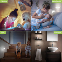 1 x RAW Customer Returns OxyLED cabinet lighting, cabinet light with motion detector, pack of 3 LED motion detectors, interior battery with stick-on magnetic strip, car on off light strip with motion detector for stairs, kitchens - RRP €26.36