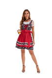 1 x RAW Customer Returns Zeagoo Dirndl Women s Traditional Midi Dirndl Exclusive Lace Traditional Dress Oktoberfest Beer Festival Dresses Classic Dirndl XS-XXL - RRP €68.99