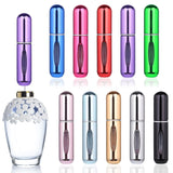 4 x RAW Customer Returns Hitchuey Perfume Atomizer, 5ml Refillable Perfume Bottles, Mini Portable Perfume Atomizer with Window for On the Go, Handbag, Travel 10 Pack  - RRP €32.2