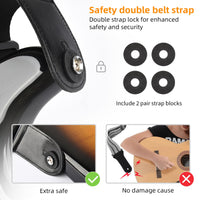 1 x RAW Customer Returns LEKATO Guitar Strap, 3D Sponge Filling 3.5 Wide with Genuine Leather Tips Non-Slip Bass Strap Designed for Heavy Bass Electric Guitars - RRP €29.0