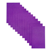 7 x Brand New Jtnohx 2mm Stiff Felt Sheets, Thick Felt Fabric for Crafts, 12pcs 17.78 28.7cm Felt Squares for Crafts, Color Felt for Pillows and Upholstery Purple  - RRP €70.49