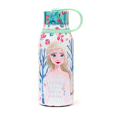 1 x RAW Customer Returns Disney Store Official Frozen 2 The Secret of Arendelle Stainless Steel Water Bottle, 330ml, Printed Bottle with Screw Lid and Carrying Handle - RRP €20.0