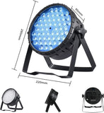 1 x RAW Customer Returns BETOPPER LED Par Spotlight 54x3W LED Stage Light with Auto Music Controlled DMX512, Party Light RGB 3-in-1 7 Color Stage Lighting, LED Par Light for Wedding Club Bar Concert Bars Show Party 1 piece  - RRP €56.52