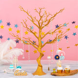 1 x RAW Customer Returns Sziqiqi Artificial Decoration Tree Wishing Tree Christmas Tree for Tables Wedding Party, Perfect for Easter Thanksgiving Home Festival Party Christmas Wedding Reception Table Decoration, Gold - RRP €37.26