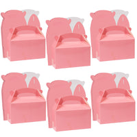 1 x RAW Customer Returns Belle Vous Pink Cardboard Gift Boxes 24pcs - 15.7 x 9 x 15 cm Gift Box - Gift Box with Lids for Favors, Parties, Weddings, Food and Birthdays - RRP €18.68