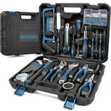 1 x RAW Customer Returns Complete Toolbox 148-PCS Work Tool Set - DIY Mechanics Tools - Sundpey Portable Tool Case with Screwdrivers Ratchet Pliers Daily Repairs Home Office - RRP €46.99