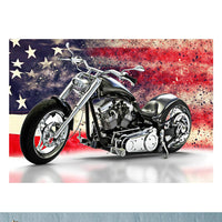 16 x RAW Customer Returns JISHSHAY 5D DIY Full Round Drill Diamond Painting Adult Motorcycle 30x40cm Diamond Painting Motorcycle Cross Diamond Painting Motorcycle Kawasaki Eliminator Puzzle Large Format Motorcycle Diamond Painting - RRP €181.12