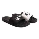 1 x RAW Customer Returns Dedoles Slippers Women Men Children Sandals for Beach and Pool with many Designs Chips Flowers Fox Llama Clouds Ketchup Gift, Color Panda paws, 42 EU - RRP €58.8