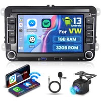 1 x RAW Customer Returns Car radio 1Din with Carplay Android Auto 7 inch touch-sensitive screen car radio stereo 1Din with Bluetooth hands-free system USB AUX SD FM reversing camera Mirror Link for iOS Android - RRP €76.63