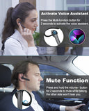 7 x RAW Customer Returns Bluetooth Headset Single Wireless Mono Earphones with Noise Canceling Microphone for PC Call Center Office Video Conferencing Wireless In Ear Headphones Noise Canceling for Phone Music Cell Phone - RRP €121.38