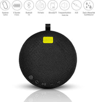 1 x RAW Customer Returns LEICKE Bluetooth Speaker DJ Roxxx IPX7 Waterproof Portable Outdoor Speaker Wireless Music Box with MaxSound Bass Compatible with Siri and Google Assistant - RRP €23.71