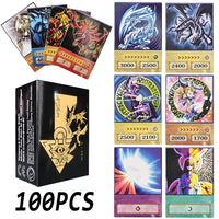 11 x Brand New DM Duel Monster Deck Card Games Blue-Eyed White Dragon Card Game Dark Magician Board Game for Family Board Games, Birthday Gift for Children - Pack of 100 - RRP €211.2