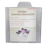 1 x Brand New DynaSun Kit 10x PP-51H-A transparent box multi-purpose box 12 compartments organizer closet, drawer divider, container for bras, underwear, socks, ties, belts, scarves, handkerchiefs, toys etc. - RRP €20.5