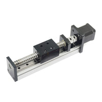 1 x RAW Customer Returns Befenybay 150mm Length Linear Stage Actuator with Square Linear Rails Ball Screw SFU1605 with NEMA17 Stepper Motor for DIY CNC Router Parts XY Z Axis - RRP €84.58