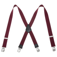 5 x Brand New Lafayon Suspenders for Men Trouser Suspenders for Men, Wide and Heavy Duty, with 4 Strong Clips 40mm, Style X - RRP €70.85