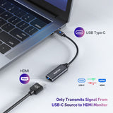 1 x RAW Customer Returns RayCue USB C to HDMI Adapter, 4K USB Type C to HDMI Adapter Thunderbolt 3 4 Compatible with MacBook Pro Air, iPad Pro Air, Samsung Galaxy S9 S8, Surface Book 2, XPS, Pixelboo and more - RRP €10.99