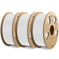 1 x RAW Customer Returns JAYO PLA Filament 1.75mm, PLA 3D Printer Filament, Dimensional Accuracy - 0.02mm, 1.1KG Spool, 3 Pack, PLA 3.3KG, White White White - RRP €61.99