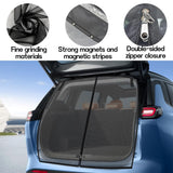 1 x RAW Customer Returns Mineup Car Tailgate Mosquito Net, 175 150cm Wing Door Trunk Cover Sun Protection, Car Trunk Insect Protection, Magnetic Car Tailgate Trunk Cover for Motorhomes Caravan Camper - RRP €24.0