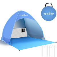 1 x RAW Customer Returns Beach Tent, Automatic, Portable, Beach Tent, UV Protection, UV Protection UPF 50 , Beach Tent, Pop Up, for Adults and Babies - RRP €32.46