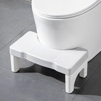 1 x RAW Customer Returns congumi Toilet Stool Adults Foldable Storage Toilet Stool Poop Stool Stool Toilet wc Stool - Fights Hemorrhoids, Constipation, Flatulence, Irritable Bowel Syndrome, Flatulence White  - RRP €21.99